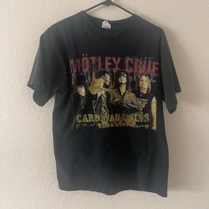 Motley Crue Carnival Of Sins Shirt Cotton Anvil Size M